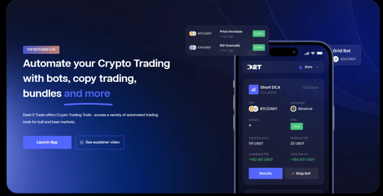 Dash2Trade Leading AI Trading Bot for 2024